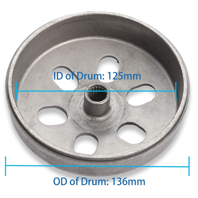 HAHAHA CLEO Clutch Assembly Rear Clutch for GY6 125cc And 150cc 4-Stroke Engine Scooter ATV Taotao Roketa Sunl - Image 5